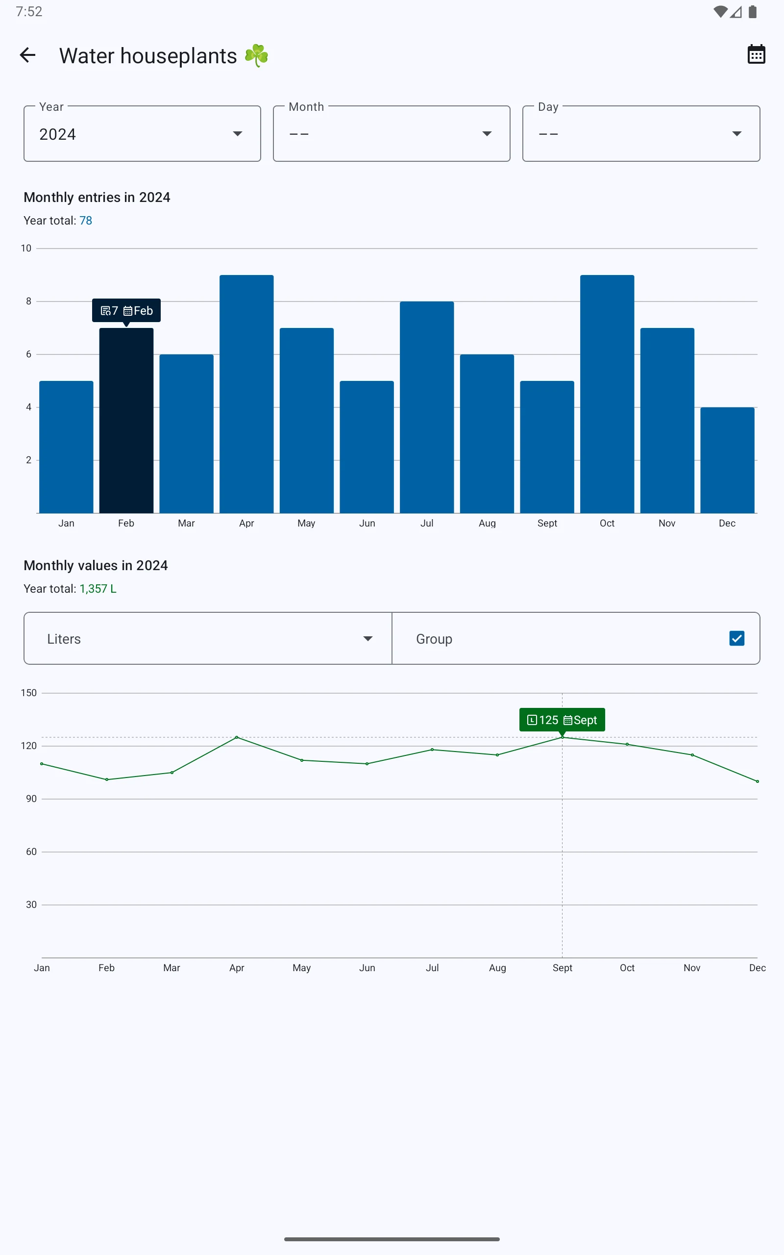 TimeJot - Event timeline log screenshot